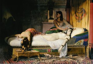 Muerte de Cleopatra, 1874